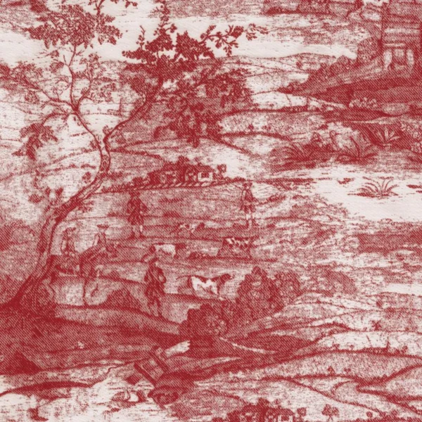 RUBELLI | Derby Toile | Rosso