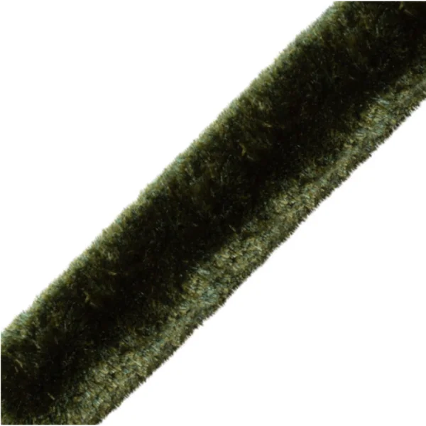 Samuel and Sons | Aria Silk Brush Fringe | Emerald