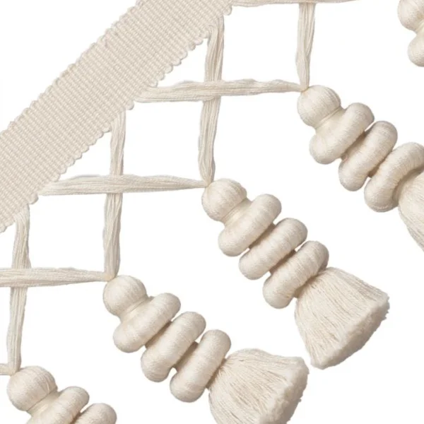 Samuel and Sons | Caitlin Tassel Fringe | Cream