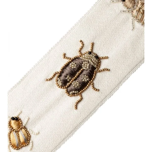 Samuel and Sons | Ensemble Beaded Border | Crystal