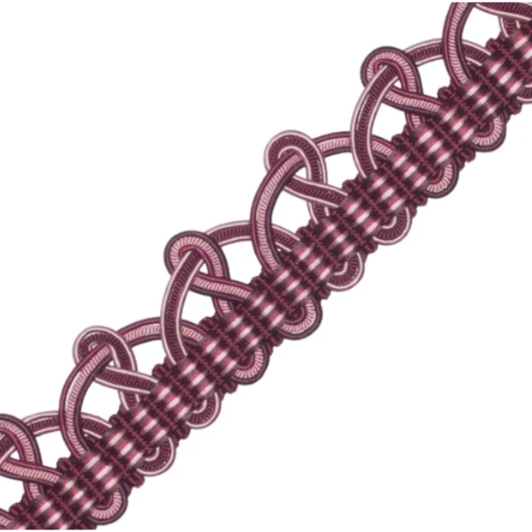 Samuel and Sons | Palais Scalloped Braid | Amethyste