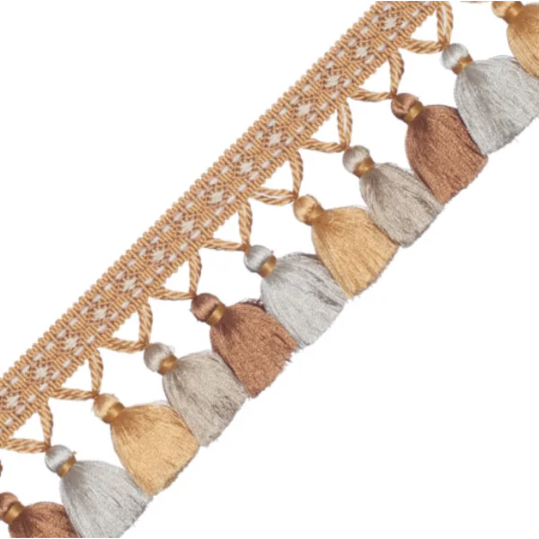 Samuel and Sons | Palais Tassel Fringe | Oro