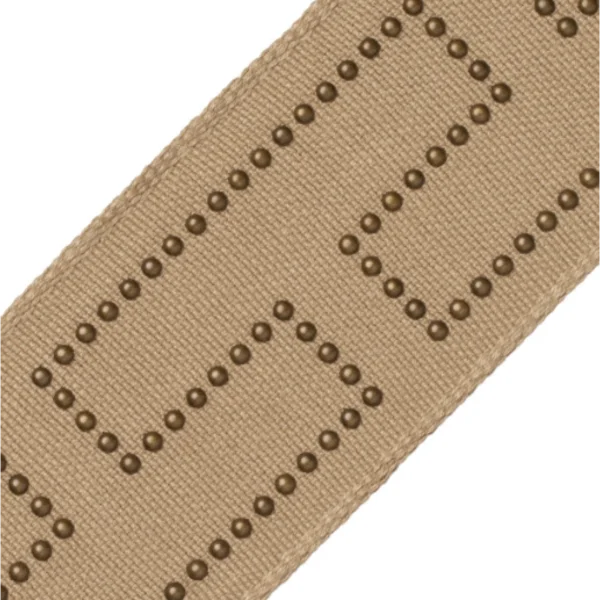 Samuel and Sons | Percheron Studded Border | Buckskin