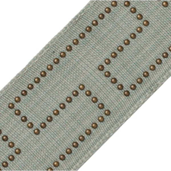 Samuel and Sons | Percheron Studded Border | Teal