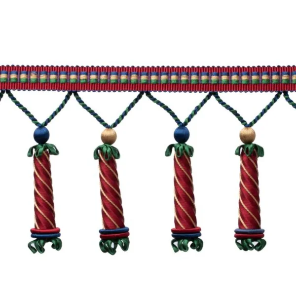 Samuel and Sons | Trianon Carved Beaded Fringe | Jewel