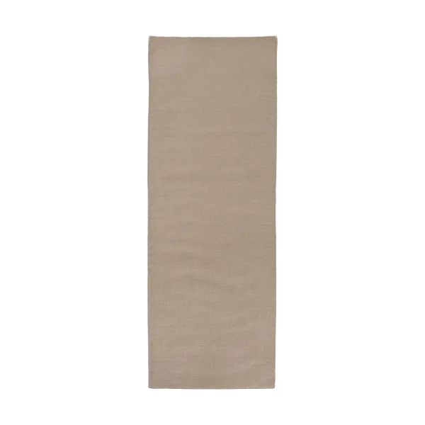 Scandi Living Balance wool rug beige 80x240 cm