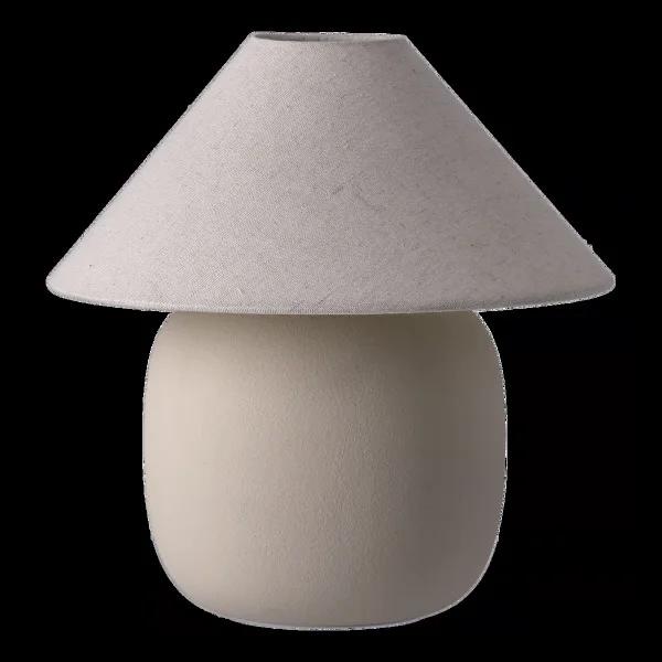 Scandi Living Boulder table lamp 29 cm beige-nature