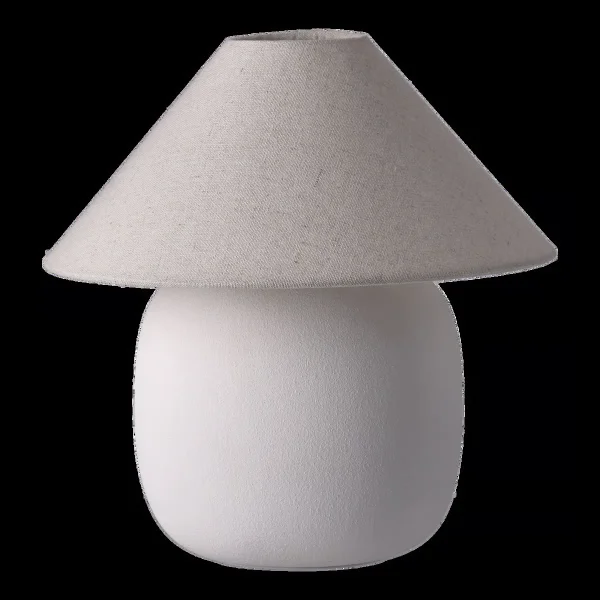 Scandi Living Boulder table lamp 29 cm white-nature