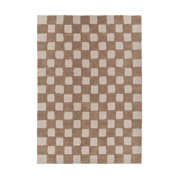 Scandi Living Checker Play mat 170x240 cm Hazel