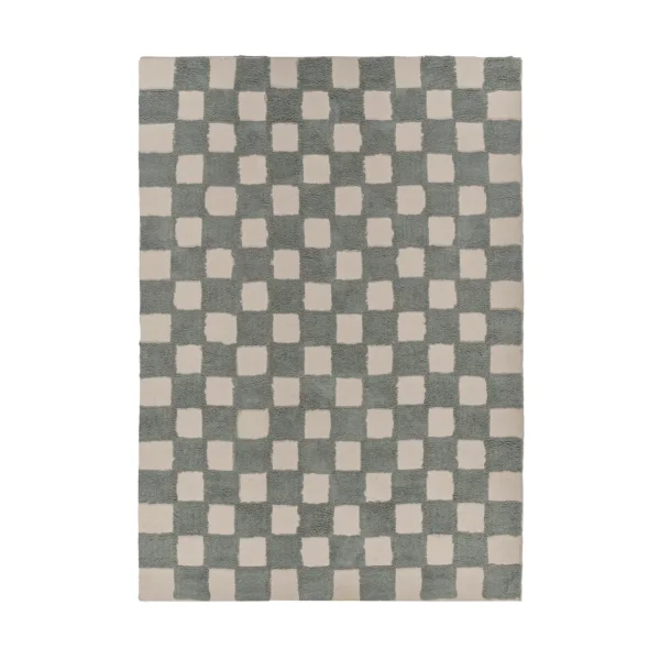Scandi Living Checker Play mat 170x240 cm Sage