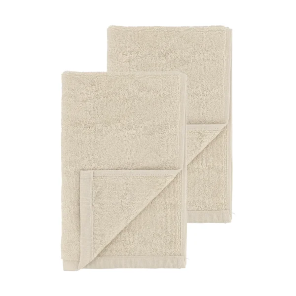 Scandi Living Drift bath towels 100x150 cm 2-pack - White