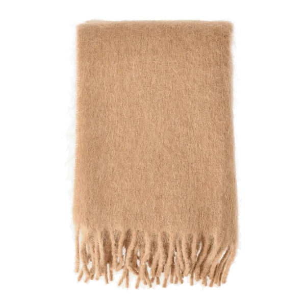Scandi Living Dune mohair throw 130x170 cm Wheat