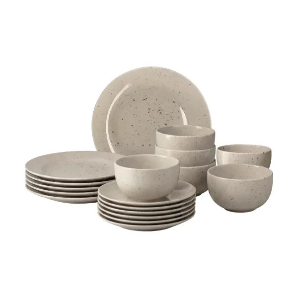 Scandi Living Freckle starter set 18 pieces - Beige