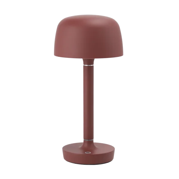 Scandi Living Halo portable table lamp 25,5 cm Burgundy