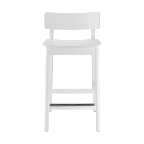 Scandi Living Horizon bar stool 67 cm White