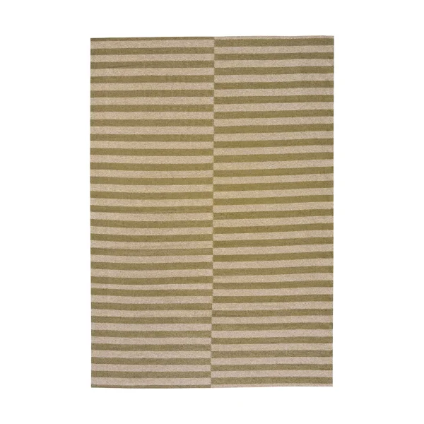 Scandi Living Path rug Olive green, 200x300 cm