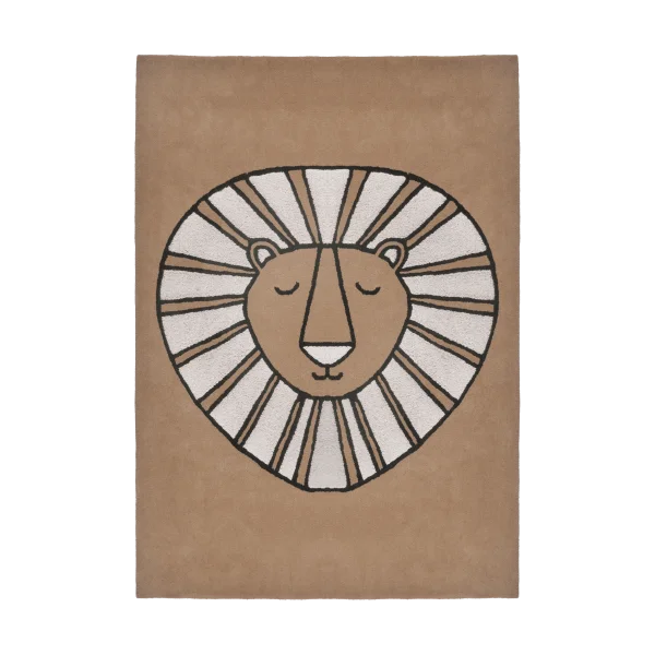 Scandi Living Roar wool rug 170x240 cm Sand