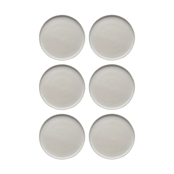 Scandi Living Sandsbro dinner plate offwhite, Ø26 cm, 6-pack