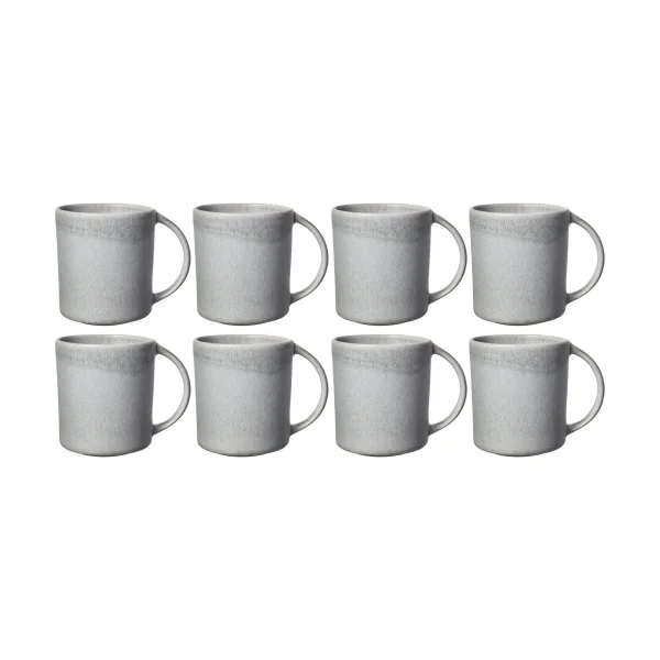 Scandi Living Sandsbro mug light grey, 30 cl, 8-pack