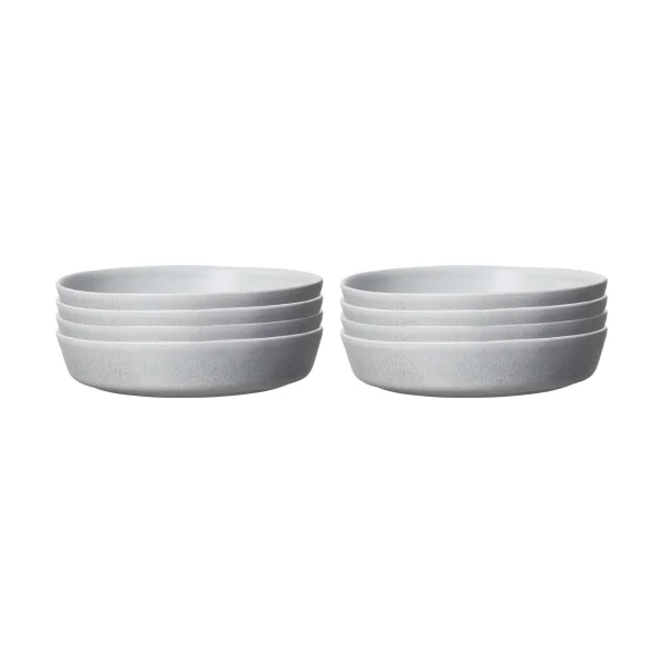 Scandi Living Sandsbro pasta plate light grey, Ø23 cm, 6-pack