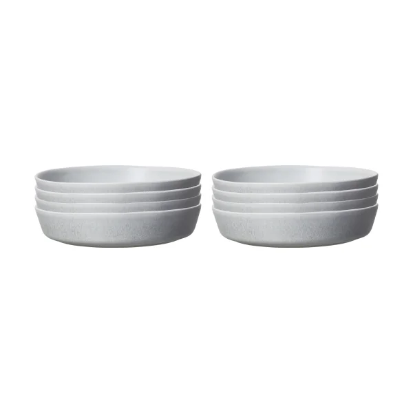 Scandi Living Sandsbro pasta plate light grey, Ø23 cm, 8-pack