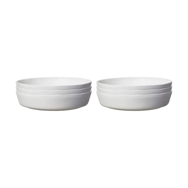Scandi Living Sandsbro pasta plate offwhite, Ø23 cm, 6-pack