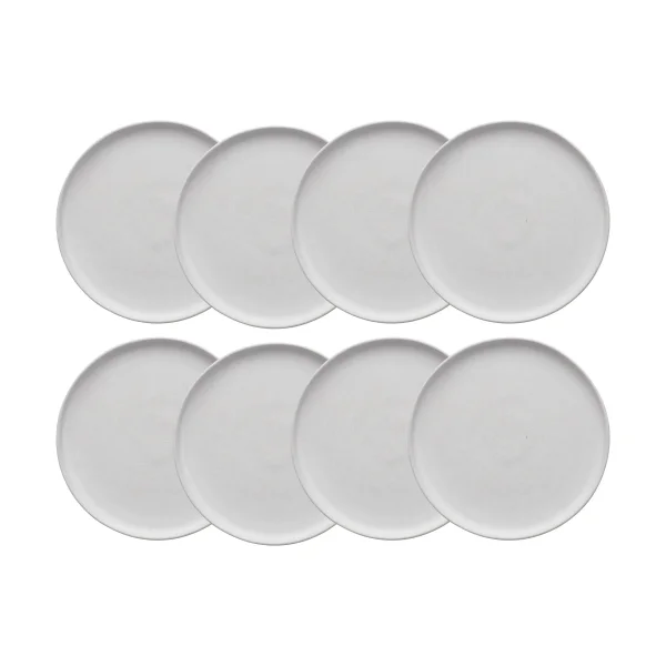 Scandi Living Sandsbro small plate offwhite, Ø20 cm, 8-pack