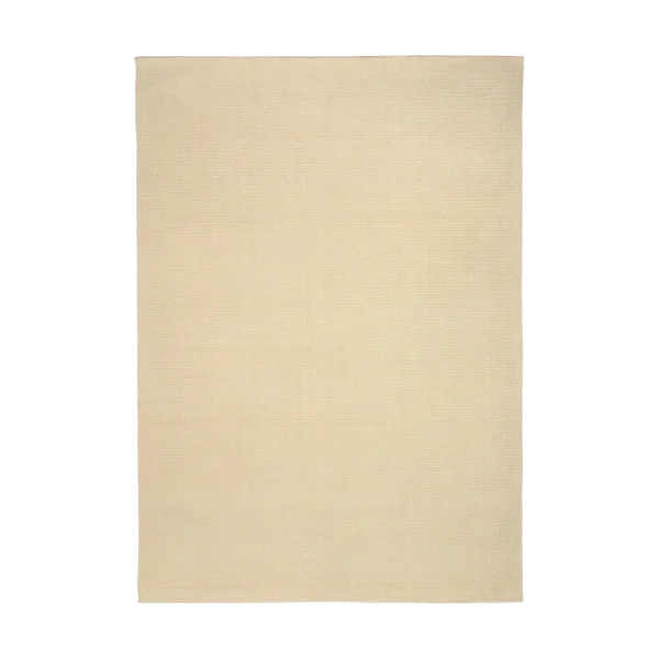 Scandi Living Terrain wool rug natural white 200x300 cm