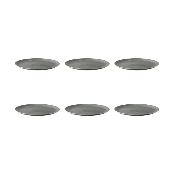 Seltmann Weiden Terra plate Ø27.8 cm 6-pack Pearl Grey