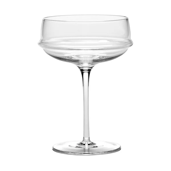 Serax Dune champagne coupe 28 cl 4-pack Clear