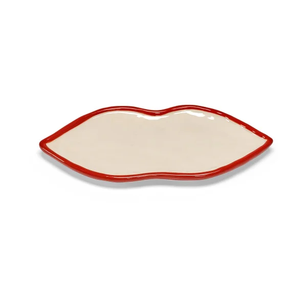 Serax Les Objets Mouleversants tray M Red-white