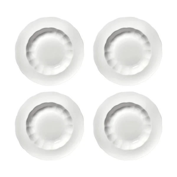 Serax Silhouette deep plate L Ø27 cm 4-pack White