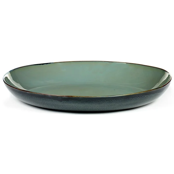 Serax Terres de Rêves serving saucer 35.5 cm smokey blue-dark blue