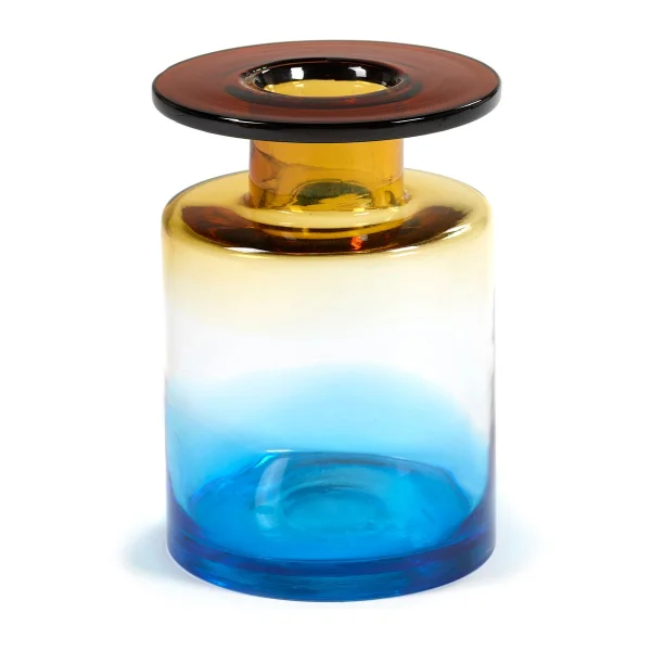 Serax Wind & Fire vase 27 cm blue-amber