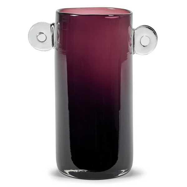 Serax Wind & Fire vase with handles 31 cm aubergine