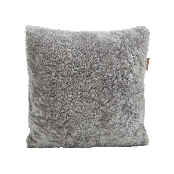Shepherd of Sweden Shepherd Lina sheep skin cushion 40 x 40 cm graphite