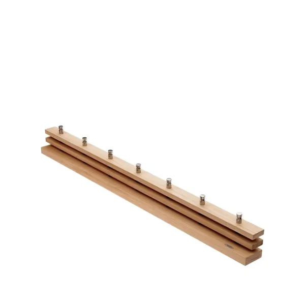 Skagerak Cutter coat rack Oak, 7 knobs
