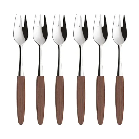 Skaugum of Norway Skaugum dessert fork 6-pack Forrest Maple