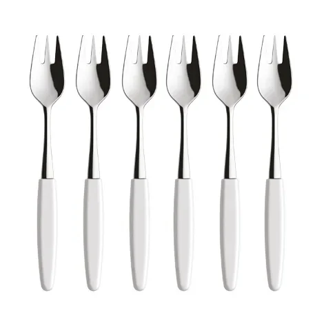 Skaugum of Norway Skaugum dessert fork 6-pack Pure White