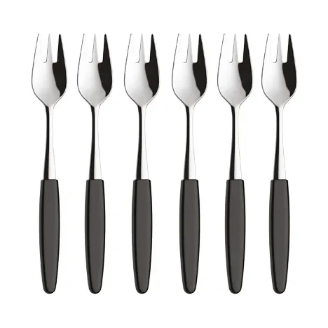 Skaugum of Norway Skaugum dessert fork 6-pack Urban Black