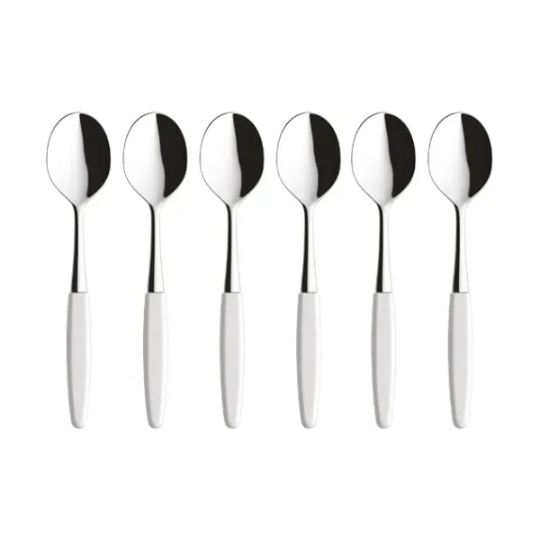 Skaugum of Norway Skaugum dessert spoon 6-pack Pure White
