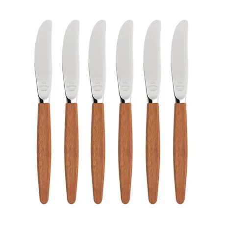 Skaugum of Norway Skaugum knife 6-pack Ecco Teak