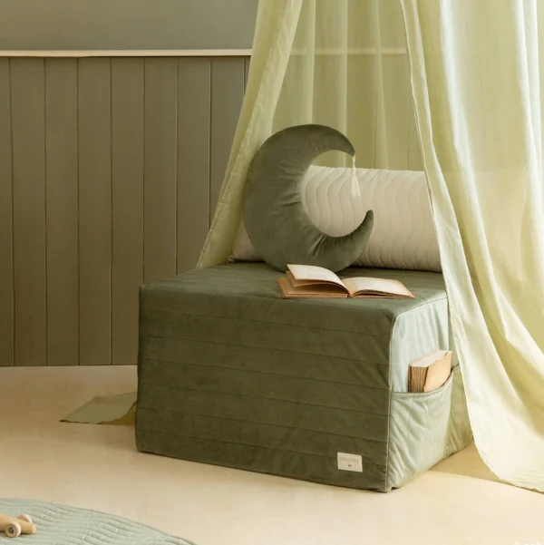 Sleepover Mattress in Olive by Nobodinoz