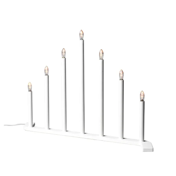 SMD Design Advent RE Advent candle holder White, 7 lights