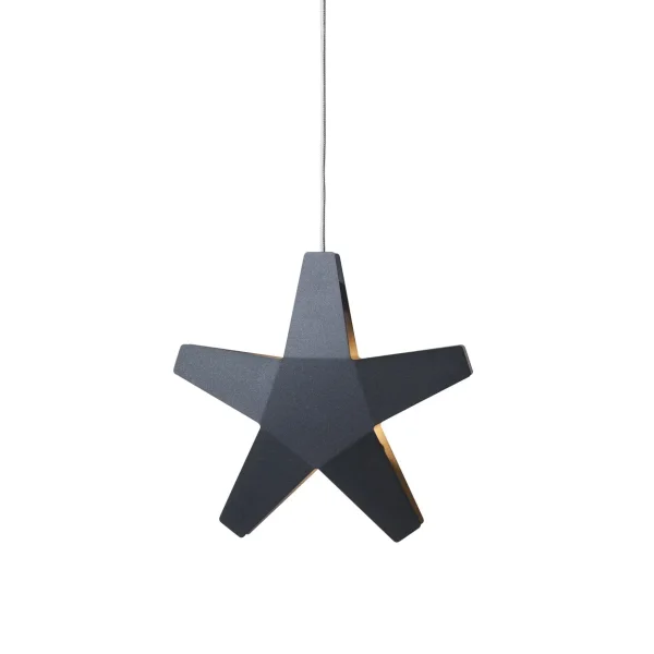 SMD Design Advent Stjärna Advent star Gray-gray cord, 60 cm