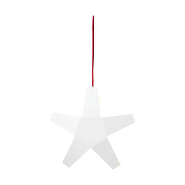 SMD Design Advent Stjärna Advent star White-red cord, 40 cm