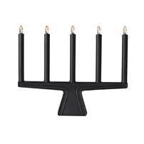 SMD Design Stella 5 advent candle holder 41 cm Black