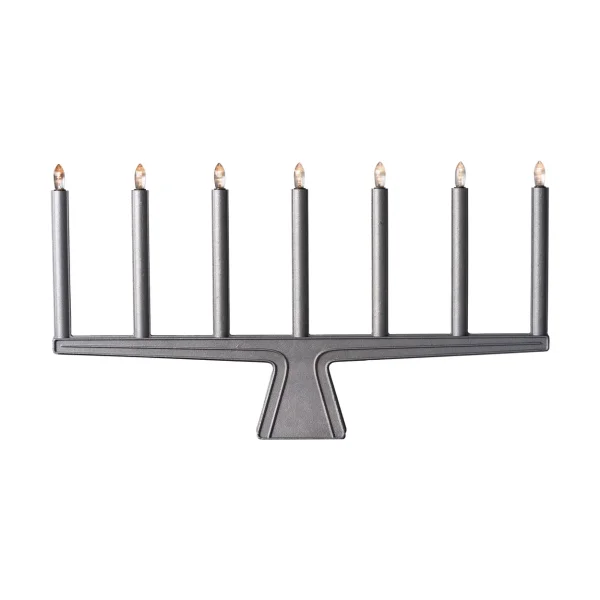 SMD Design Stella 7 advent candle holder 60 cm Raw aluminium
