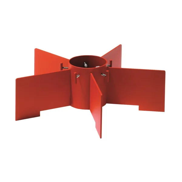 SMD Design Turbine Christmas tree stand Ø48 cm Red
