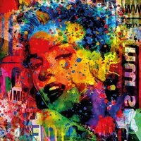 Some Like It Colourful, 100cm x 100cm, Multicoloured - Andrew Martin